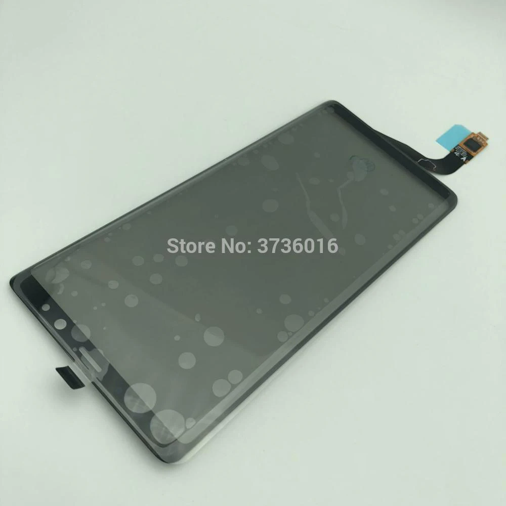Note 8 n950 стекло сенсорный+ поляризатор пленка ламинирование с дигитайзером ЖК-дисплей для мобильного Обновление телефона передняя внешняя панель