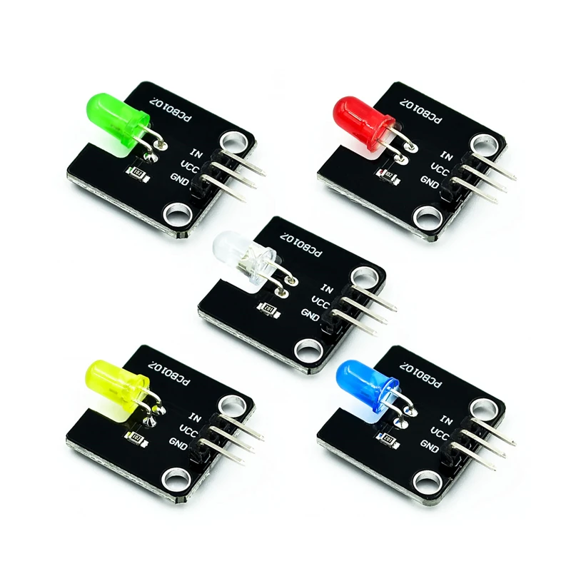 

Electronic building block 5mm LED light-emitting module multi-color