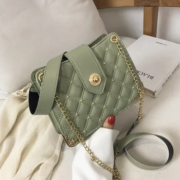 

Summer Fresh French Non-Mainstream Bag Female 2019 Summer New High-End Fashion Chain Western Style Messenger Trendy Bag