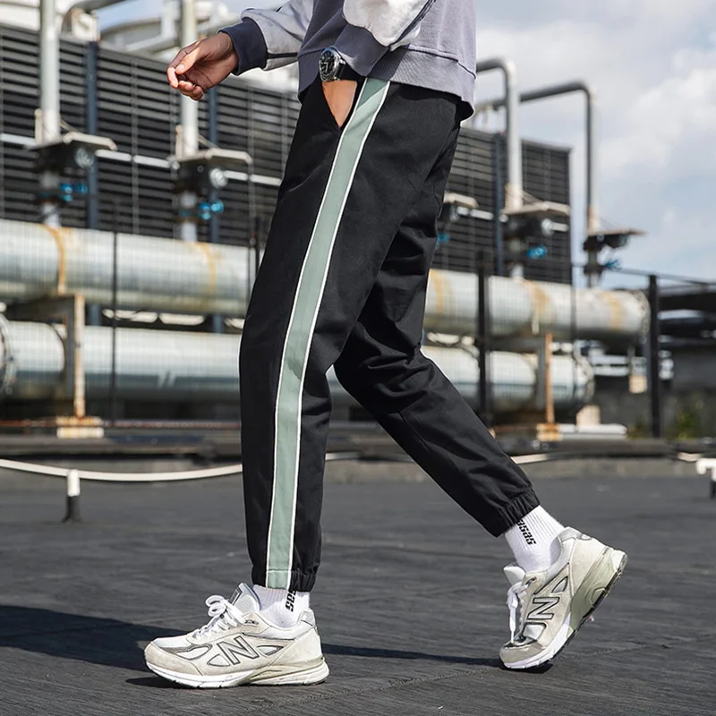 

Pants Men's Autumn 2019 New Style Korean-style Trend Sports Casual Loose-Fit Capri Popular Brand Versatile INS Ankle Banded Pant