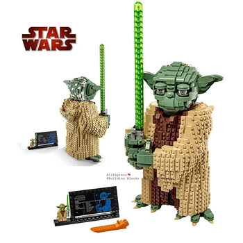 

Lepinblock StarWars Series Yodaes Building Blocks Bricks Toys Children Christmas Gift Compatible