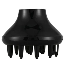 NEW Black Fashion Blower Pro Hairdressing Salon Curly Hair Dryer Diffuser Tool