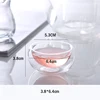 6pcs 50ml double cup
