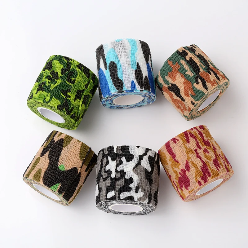 Горячая Bionics самоклеющаяся Нетканая камуфляжная обертка ружье лента для охоты
