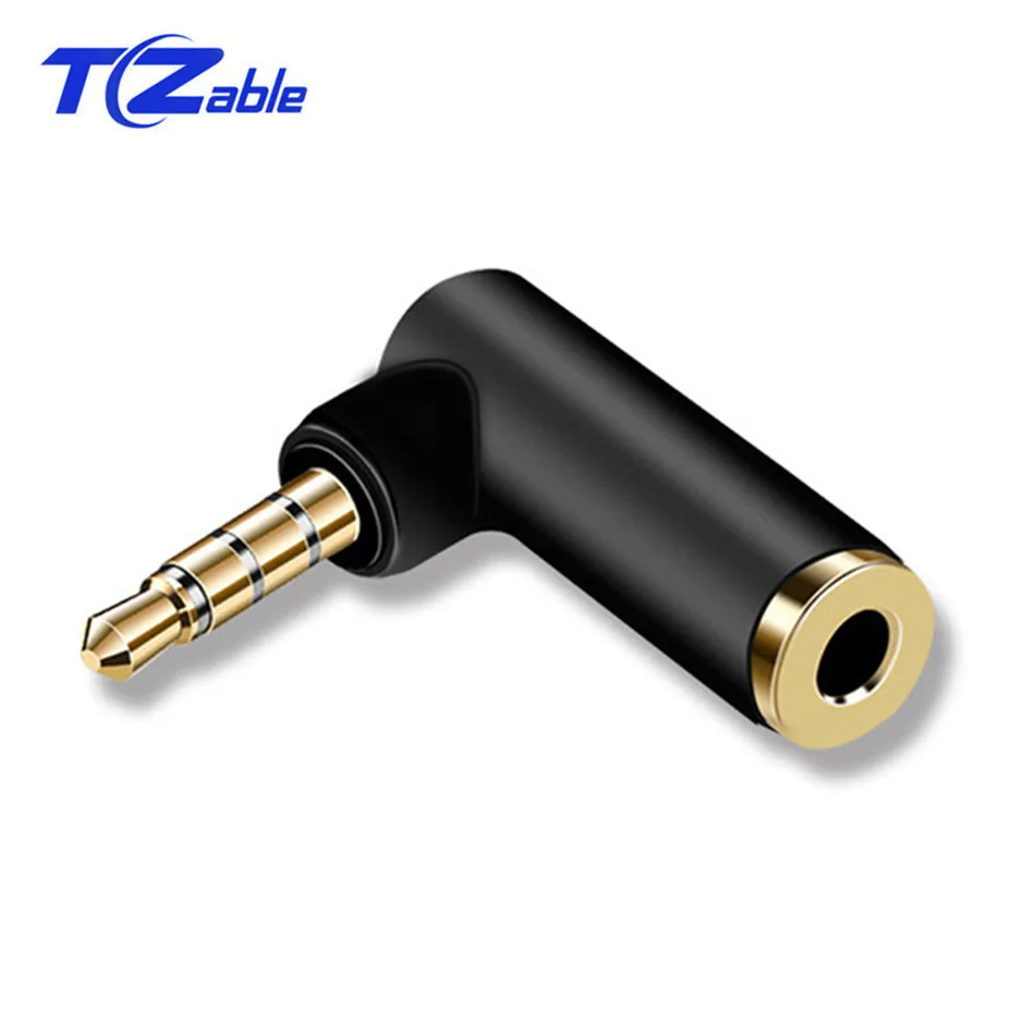 

3.5mm Audio Adapter Earphone Plugs 4 Poles Audio Jack Headset Audio Converters Mobile Phone Adapters 3.5 mm Male to Female
