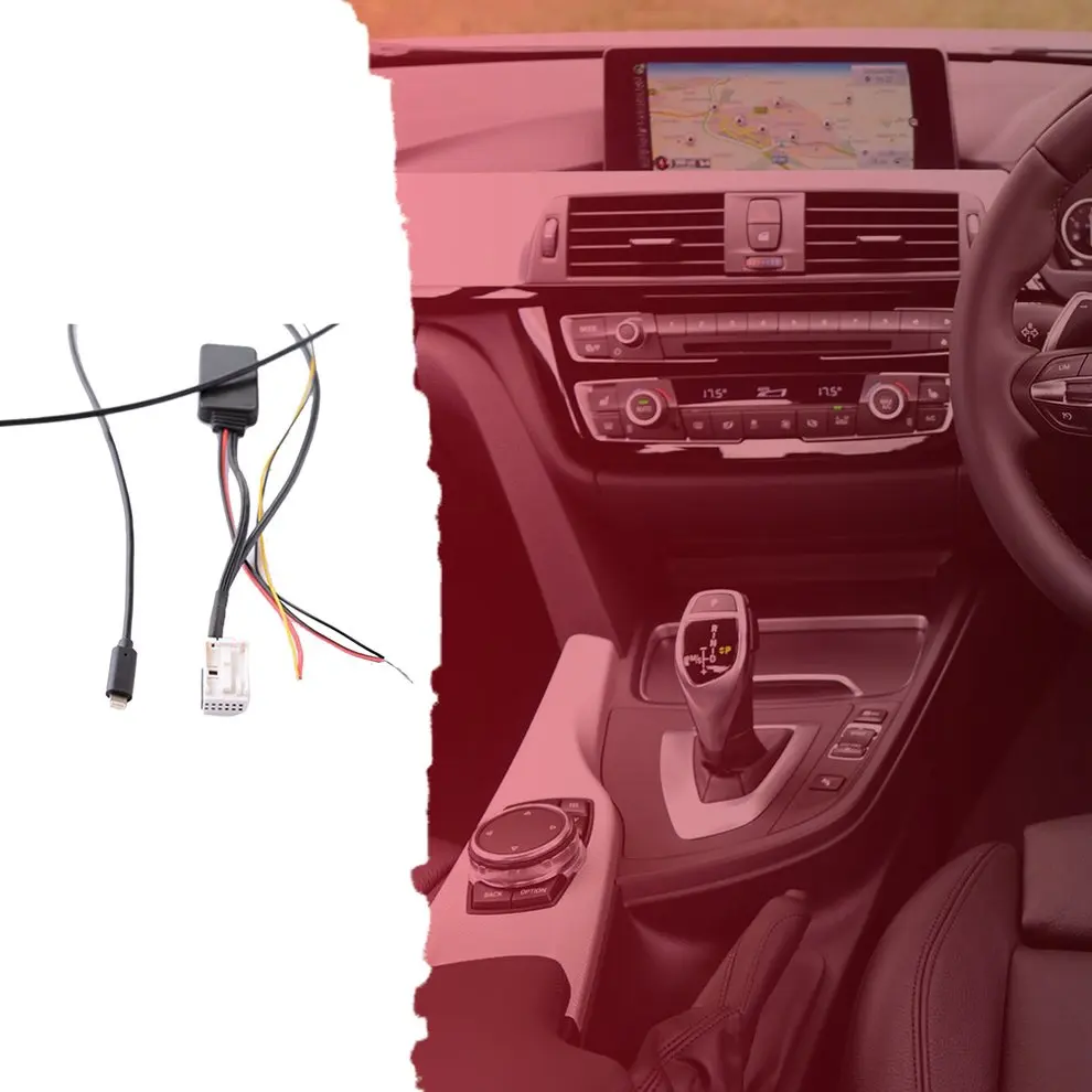 Для AUDI AUDO A4B7 A3 A6 TT A8 S4 для iphone7 8 x AUX line+ музыка