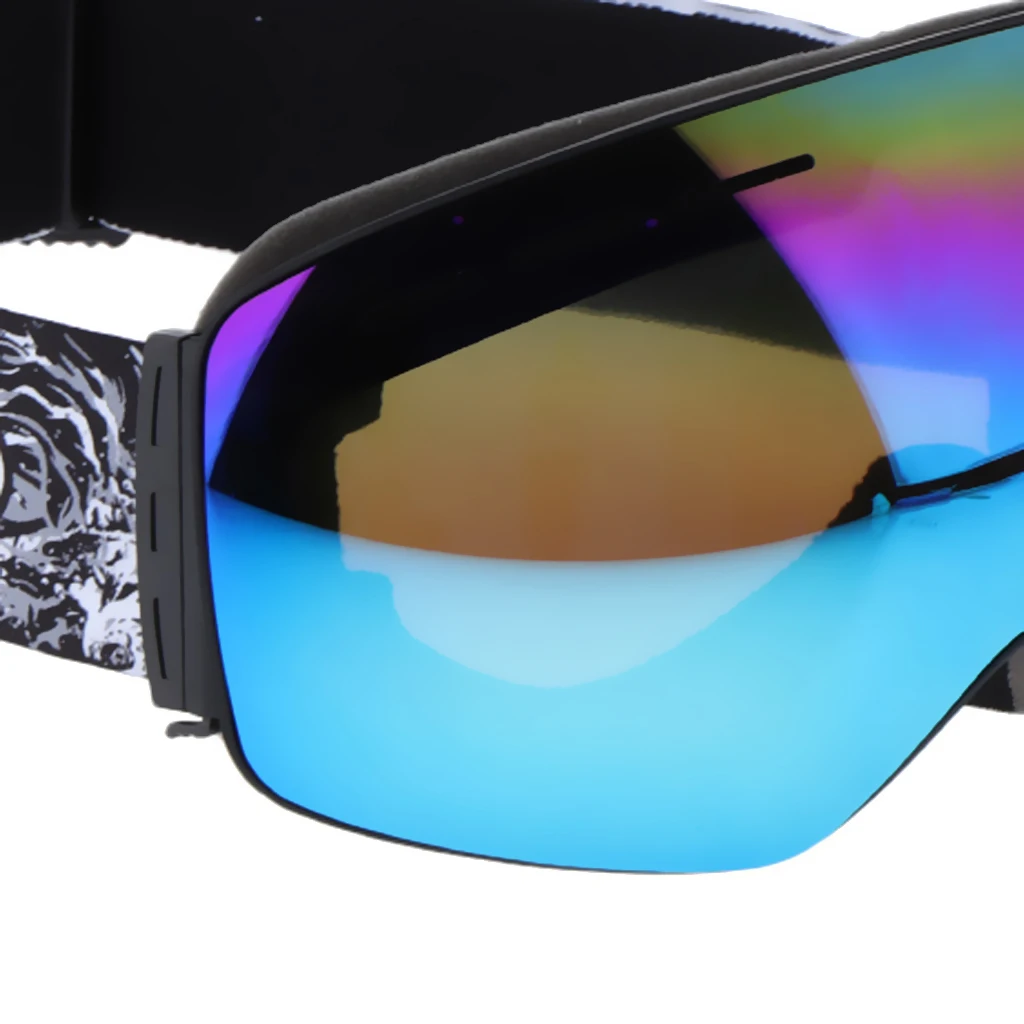 Ski Goggles Double Layers Anti-Fog Snowboard Skiing Glasses Snowboard Goggles Glasses Snow Skiing Glasses Anti-fog Ski Mask