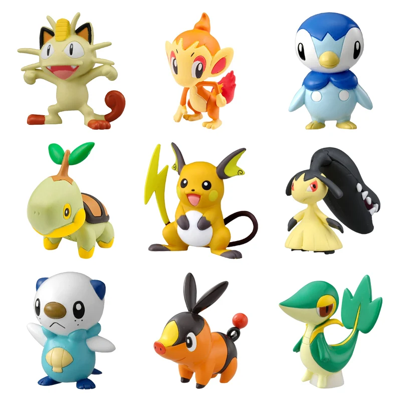 Tomy Pokemon Moncolle EX Sun Moon 3 5 см Коллекция игрушек Фигурка различных персонажей новая