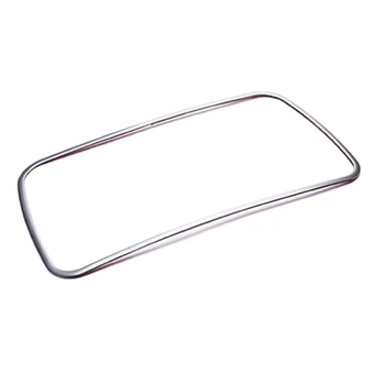 

Car Styling Stainless Steel Cup Holder Decorative Frame Cover Trim Emblem Sticker for BMW 5 Series F10 Accessories