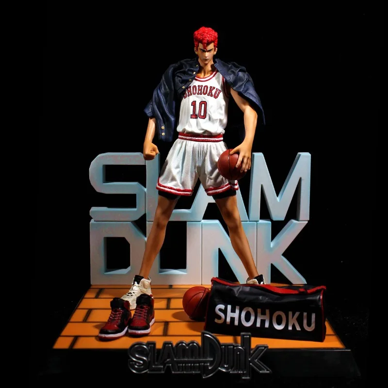 Экшн фигурка аниме Slam Dunk Haruko Akagi Sakuragi Hanamichi 25 см школьная Коллекционная модель Shohoku