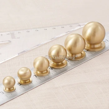 

Brand New 2PCS Solid Brass Kitchen Cabinet Pulls European Cupboard Wardrobe Drawer Wine Cabinet Pulls Handles and Knobs