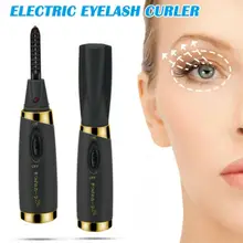 Electric Heated Eyelash Curler Long Lasting Natural Eye lashes Curling Beauty Makeup Eyelash Tools Electric Heated Eyelash Curler Long Lasting Natural Eye lashes Curling Beauty Makeup Eyelash Tools