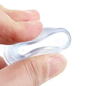 

Chair protector silicone Chair Leg socks Transparent square Table Floor Feet Cover Protector Pads furniture plugs Home Decor