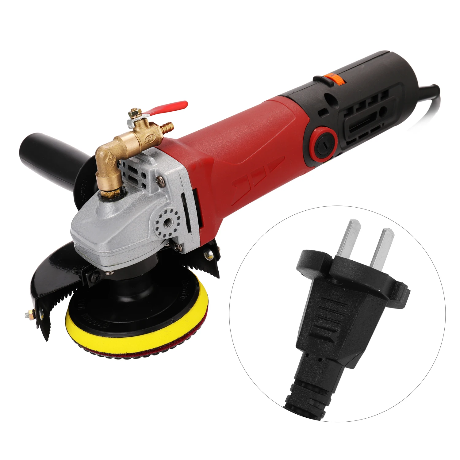 

GX5050-B 860W Electric marble granite wet Stone Polisher grinder sander Hand Grinder Water Mill 6 Variable Speed Angle Grinder