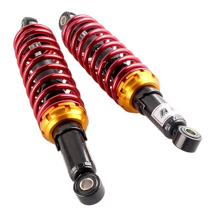 

RFY 1pair 280MM 320MM Motorcycle modified Adjust damping Nitrogen Shock Absorbers Rear Suspension For Scooter BWS all red