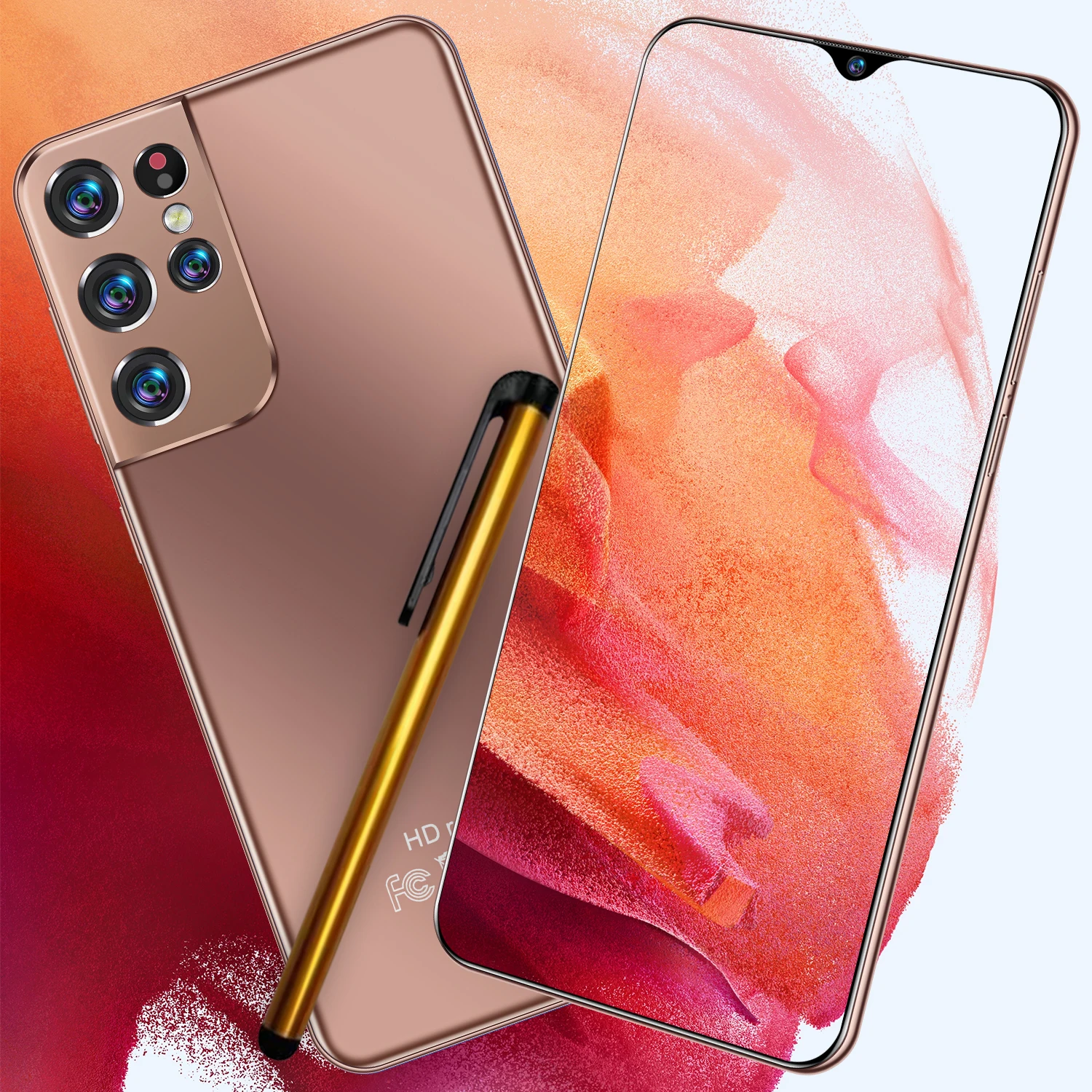Galay S21 Ultra Global Version Smartphone 6.7Inch 12GB+512GB 5G 48MP Rear Camera Android11 MTK6889 Undefined Mobile Phone