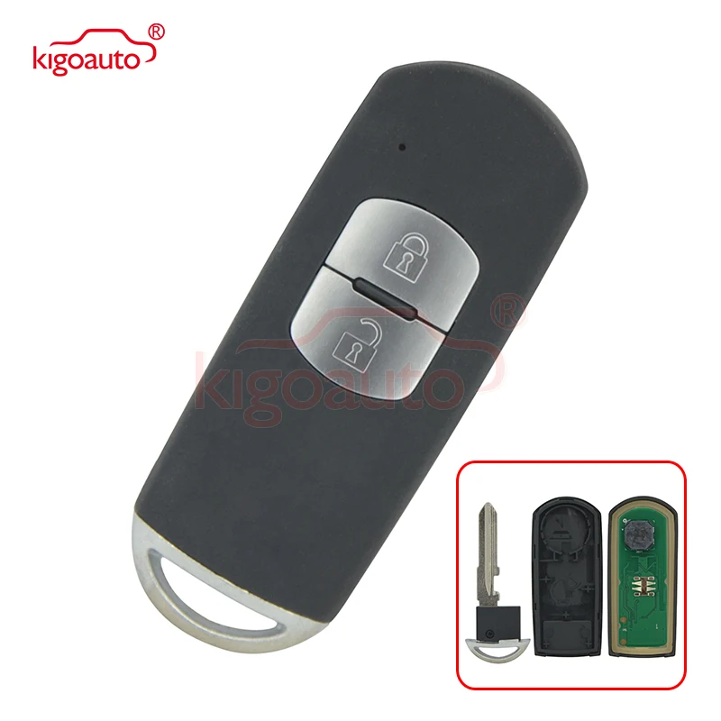

Kigoauto Old model 433MHz 5WK 43401D VDO Smart car key 2 button for Mazda CX 5 CX-5 2010 2011 2012 2013