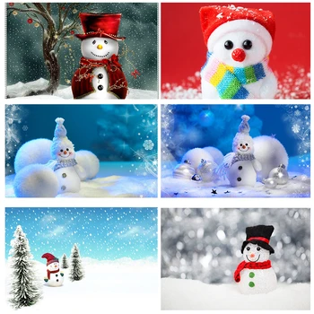 

Christmas Funny Snowman Canvas Print Wall Painting Art Oil Painting Child Living Room room Furniture Decoration Wall Cuadros