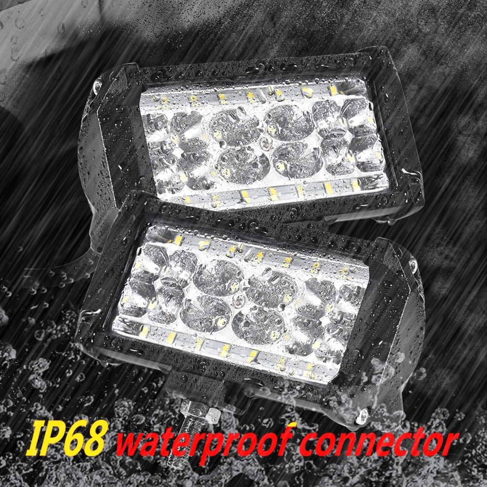 Светодиодный прожектор 5 дюймов 84 Вт светодиодный водонепроницаемый IP68|Световая