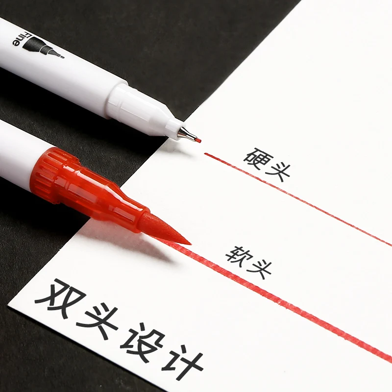 100 цветов мягкая Акварельная ручка для рисования Студенческая детей с граффити