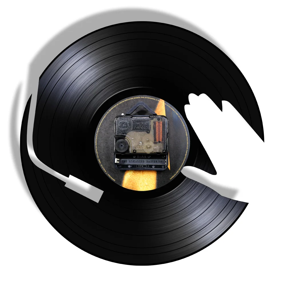 DJ музыка Виниловая пластинка LP настенные часы 3D ночной Светильник вечерние танцевальный зал Декор винтажные часы Музыкальный клуб подарок для DJ