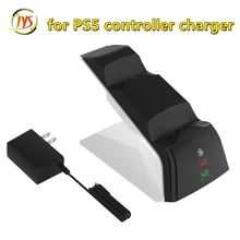 Led Indicator Snel Opladen Dual Slot Dock Charger Station Stand Base Voeding & Ac Adapter Voor PS5 Draadloze Game controller
