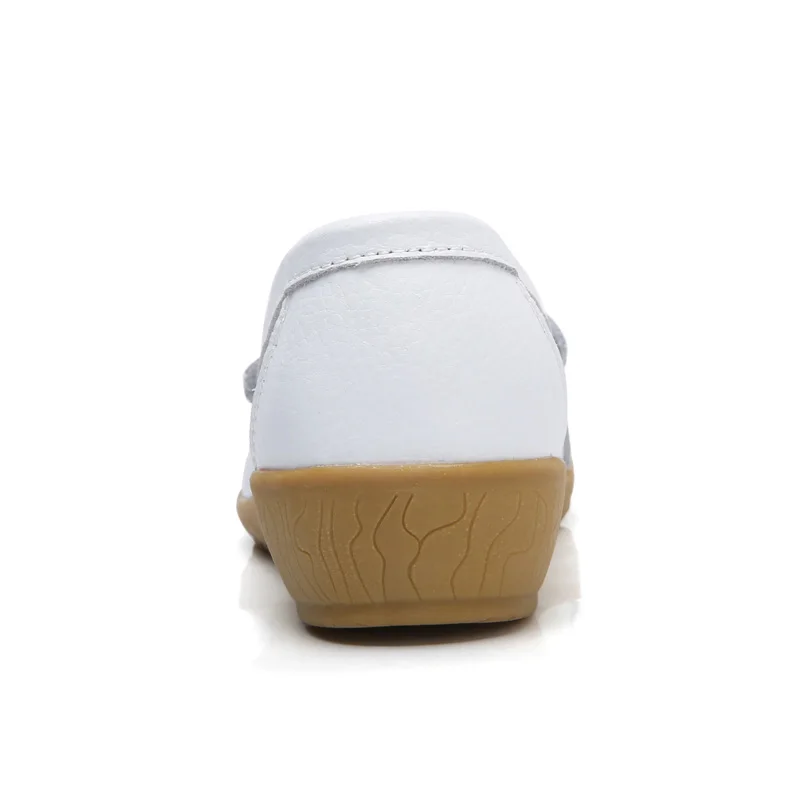 Women Shoes Women Flats Casual Shoes Women Flat Plus Size 44 Genuine Leather Shoes Slipony Low Heels Casual Ballet Flats Shoes Loafers