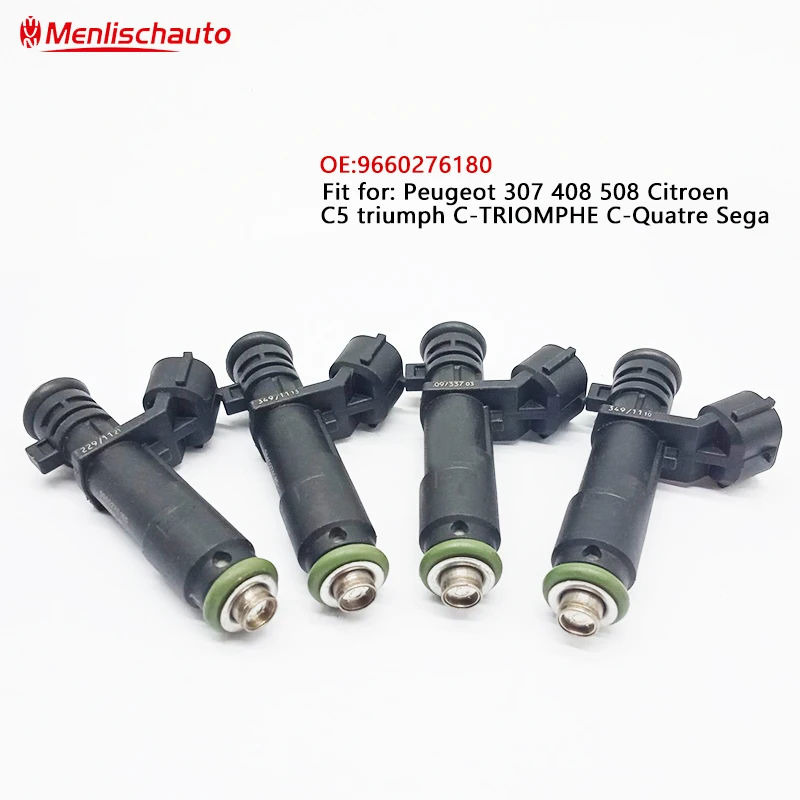 Оригинальный Топливный инжектор 9660276180 для Peuge-ot 307 408 508 Citr-oen Seina Sega Picasso Triumph Guest 4 шт.