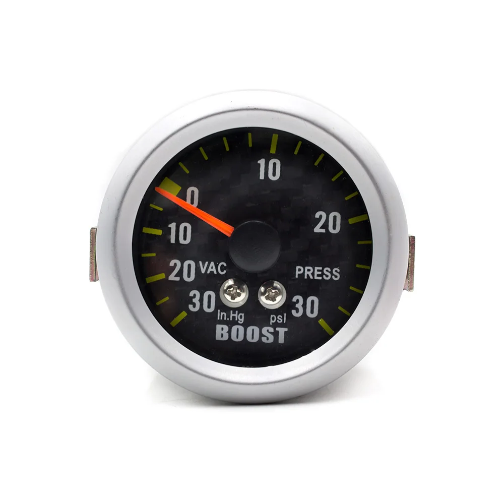 CNSPEED 52 мм Psi Turbo Boost Gauge метр с датчиком оборудование Psi углеродное волокно лицо Turbo Boost метр YC100031