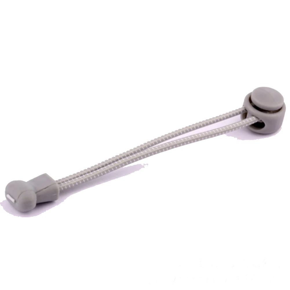 light gray 1 шт силиконовые шнурки для обуви унисекс без галстука фиксирующие круглые эластичные спортивные туфли со шнурками ленивые шнурки дети взрослые шнурки для бега - Цвет: light gray