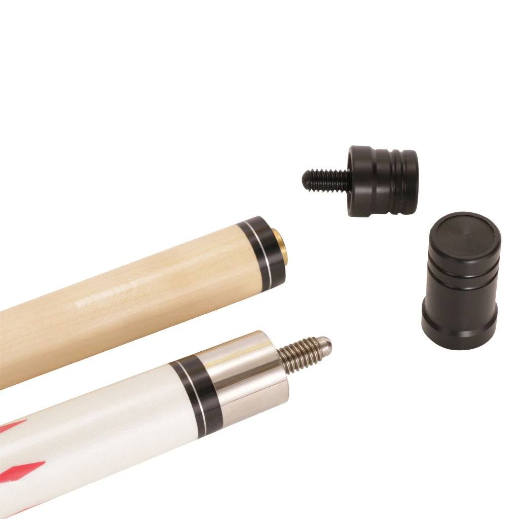 Plastic 5/16x18 Joint Protectors For Billiard Pool Cue Stick - 2 Piece Set