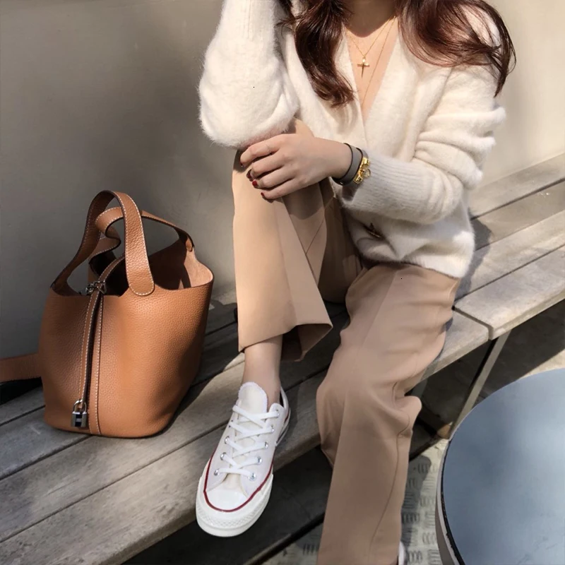 

Sweater Cardigan Women Autumn Winter Cardigans Sweater Solid Elegant V-Neck Knitted Cardigan Button Down Cardigans