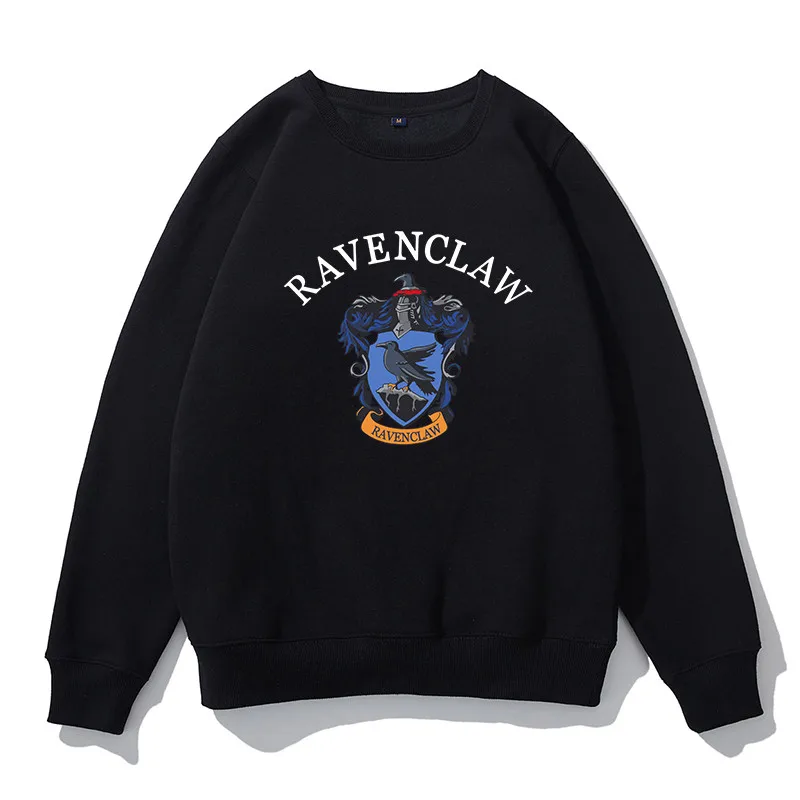 Ravenclaw Ravenclaw Толстовка для косплея Гриффиндор джемпер свитер Гермиона Грейнджер Слизерин форменная Толстовка костюм Hufflepuff джемпер шарф - Цвет: Ravenclaw