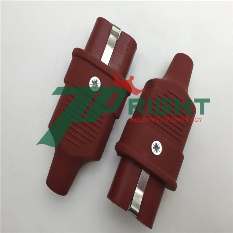 

High temperature and quality silicone 2 pins plugs TR-CP13
