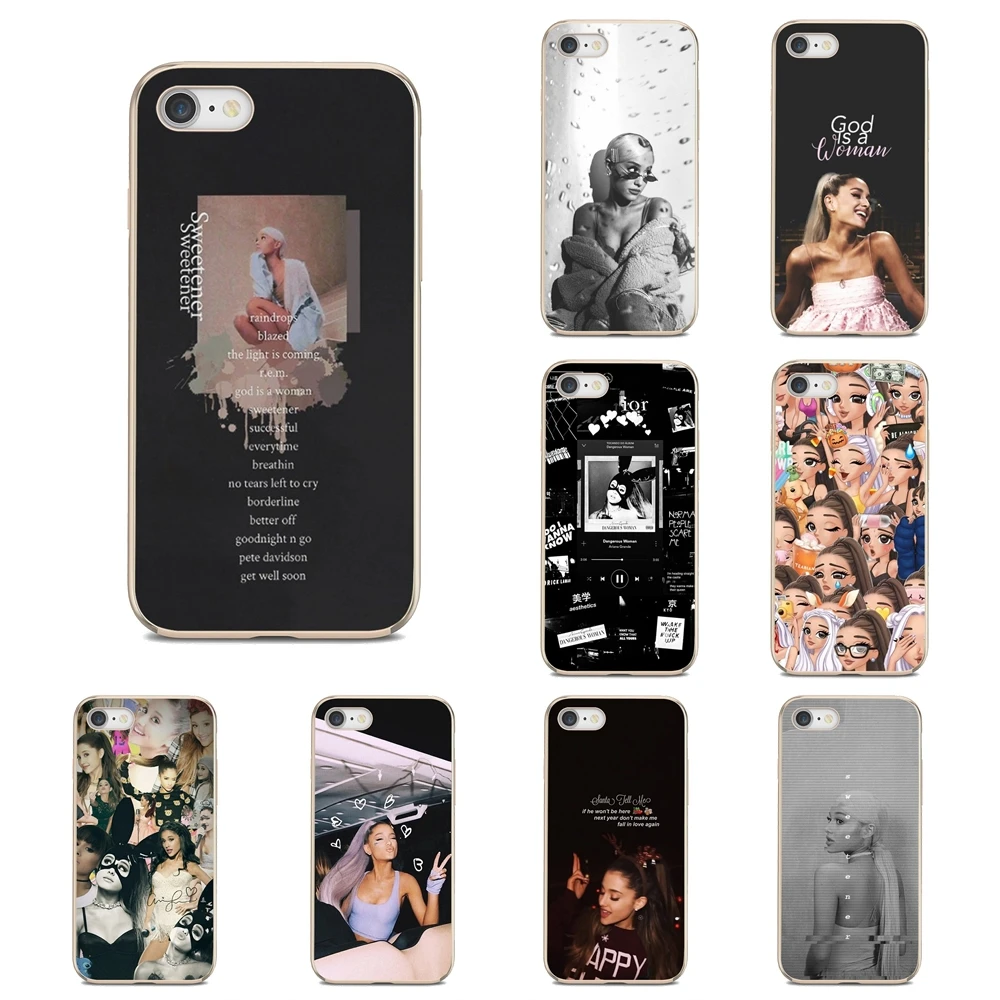 Прозрачные мягкие чехлы для Huawei P8 P9 P10 P20 P30 Lite 2015 2016 2018 2019 Pro GR5 2017 Ариана Гранде