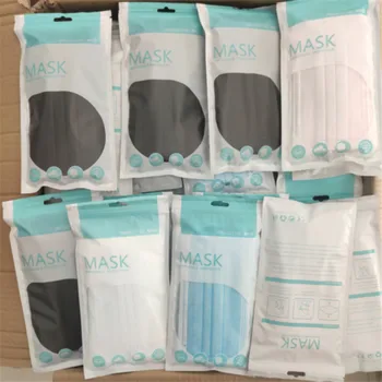 

high quality Mask Disposable Nonwoven 3 Layer Ply Filter Mask mouth Face mask filter safe Breathable dustproof Protective masks