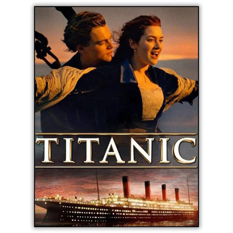 5d Diy Diamond Painting Titanic Movie Poster Full Diamond Square Crystal  Mosaic Diamond Painting Embroidery Accessories Art _ - AliExpress Mobile