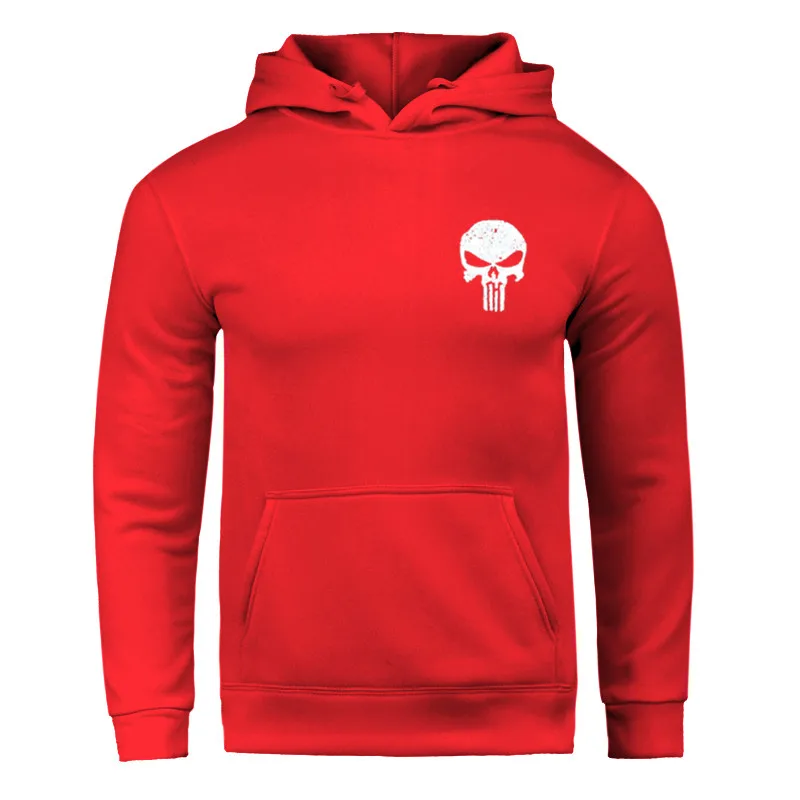 Punishers Printed Fleece Pullover Hoodies Men/Women Casual Hooded