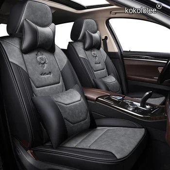 

kokololee leather car seat covers For honda freed stream accord 2018 crv civic jezz 2011 city 2010 fit hrv xrv car seats styling