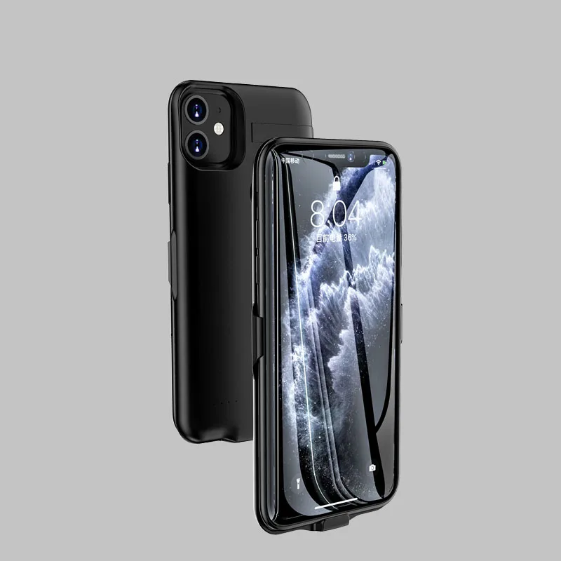 6000 мАч чехол для зарядного устройства для iphone 11 pro Max, портативный внешний аккумулятор, запасная крышка для зарядки для iphone 11 pro Max