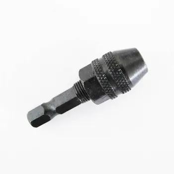 

0.5-3.5mm Hand Clamping Snap-out Keyless Chuck Drill with Quick Change 1/4" Hex Shank Adapter for Electric Screwdriver
