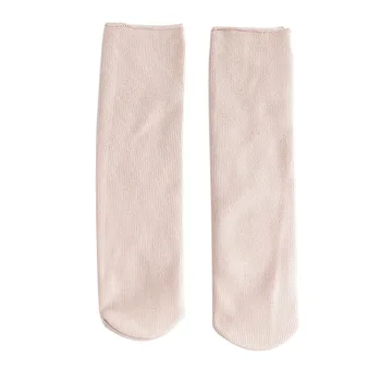 

5pairs High Snowfield Socks Autumn Winter Warm Tube Casual Solid Heap Ladies Terry Thickened Fashion Women Girl