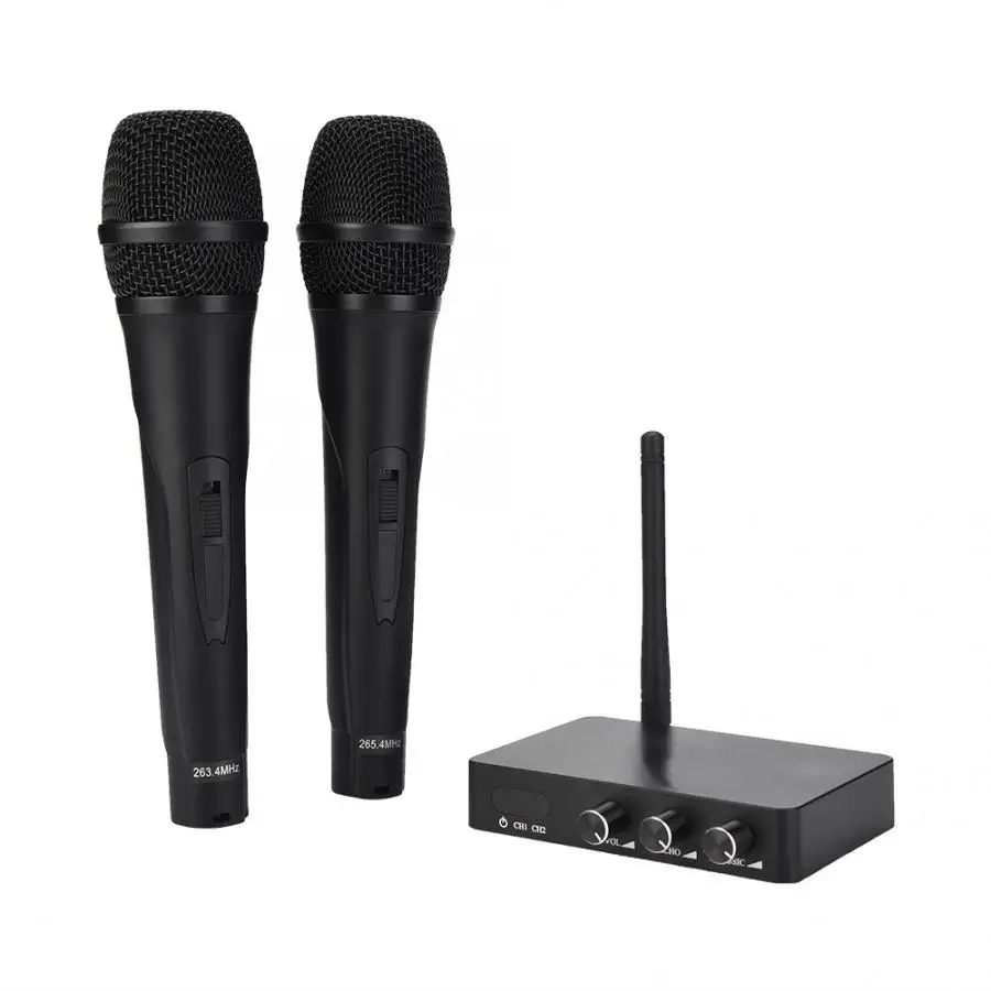 Портативный Мини проектор для домашнего KTV Беспроводной WI-FI караоке с двумя