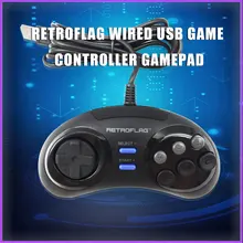 Retroflag prendido usb controlador de jogo gamepad joypad para rasbperry pi 4 b/megapi/nespi/superpi caso para pc/interruptor para windows