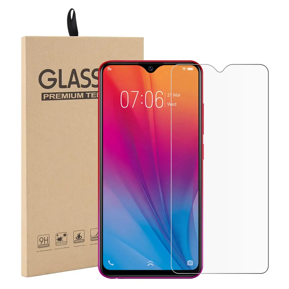 Закаленное стекло для Vivo Y17 защита экрана Y 17 VivoY17 1902 закаленное 2019 защитная пленка