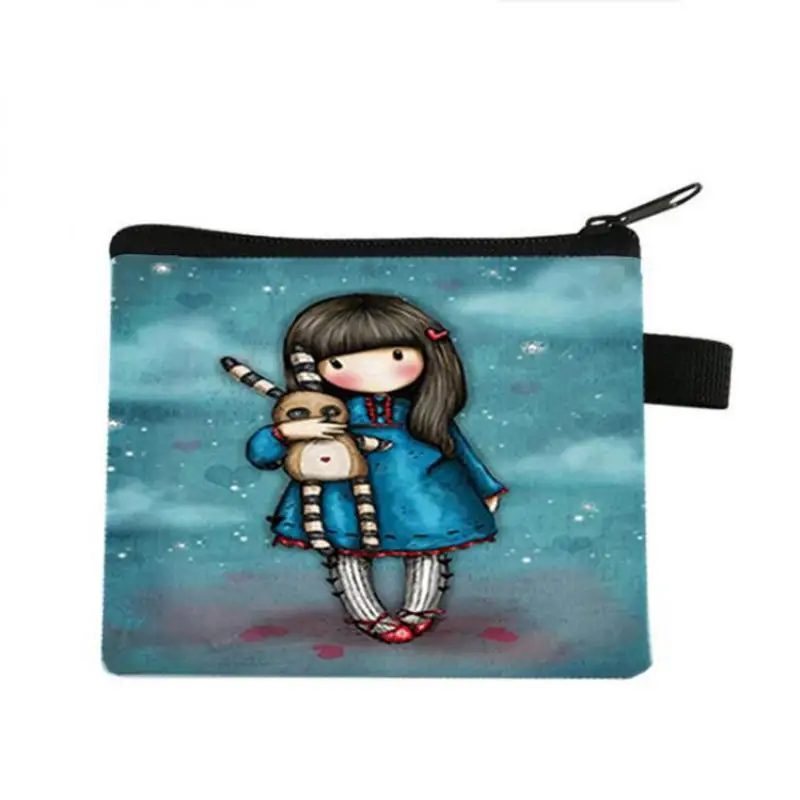 Game Wallet Student Boys And Girls Short Wallet Card Bag Pocket Change Purse Cute Coin Purse Clear Purse Small Pouch coin Bolsa