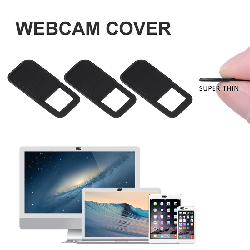Universal Shutter Magnet Slider Camera Cover Universal WebCam Cover for IPhone PC Laptops Mobile Phone Lens Privacy Sticker