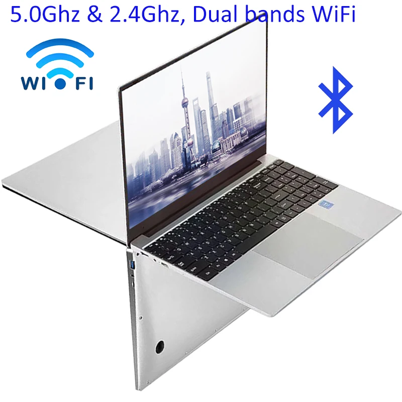 15 6 дюймовый ультрабук intel core I5 8 ГБ ОЗУ 64/128/256/512 ГБ/1T SSD 1920*1080 HD экран Windows 10 ноутбук
