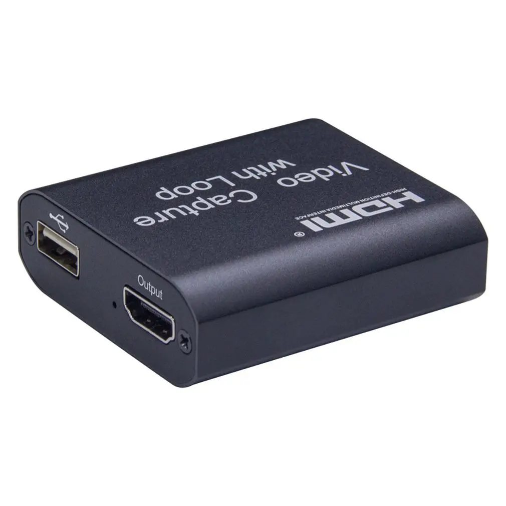 

4K HD HDMI Capture Card With Loop Out Compatible With All Operating Systems HD Capture Teaching Recording Medical Imaging