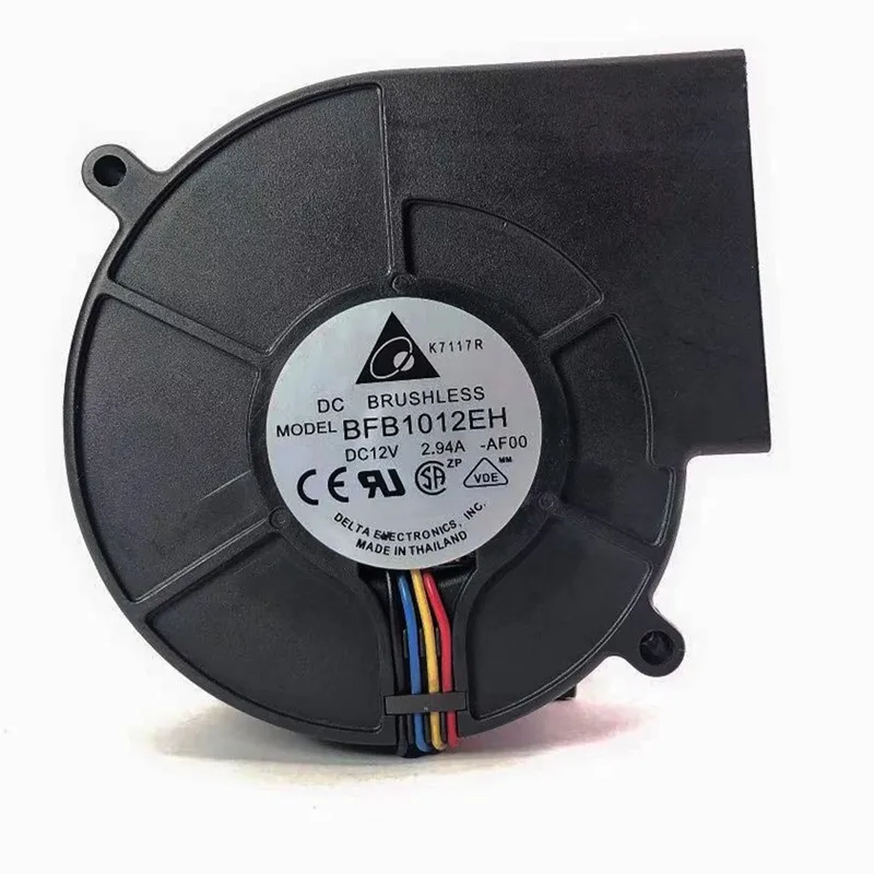 REAMTONY BFB1012L DC12V Lüfter 97x97x33mm - 0.44A High Air Volume Turbofan